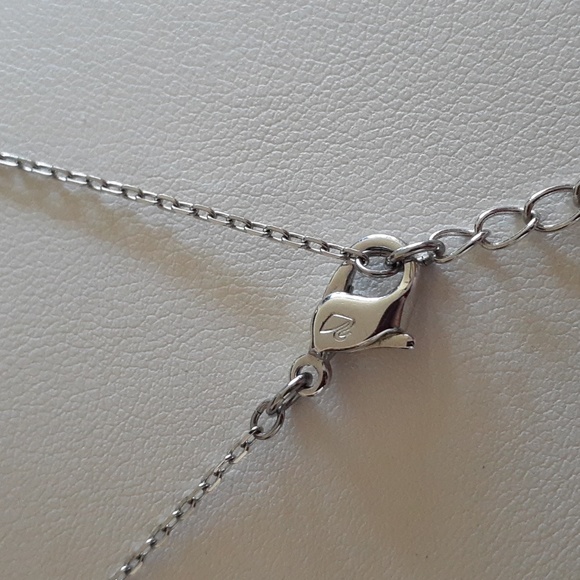 Swarovski Swan Stamped Necklace JJ134 - Picture 10 of 16